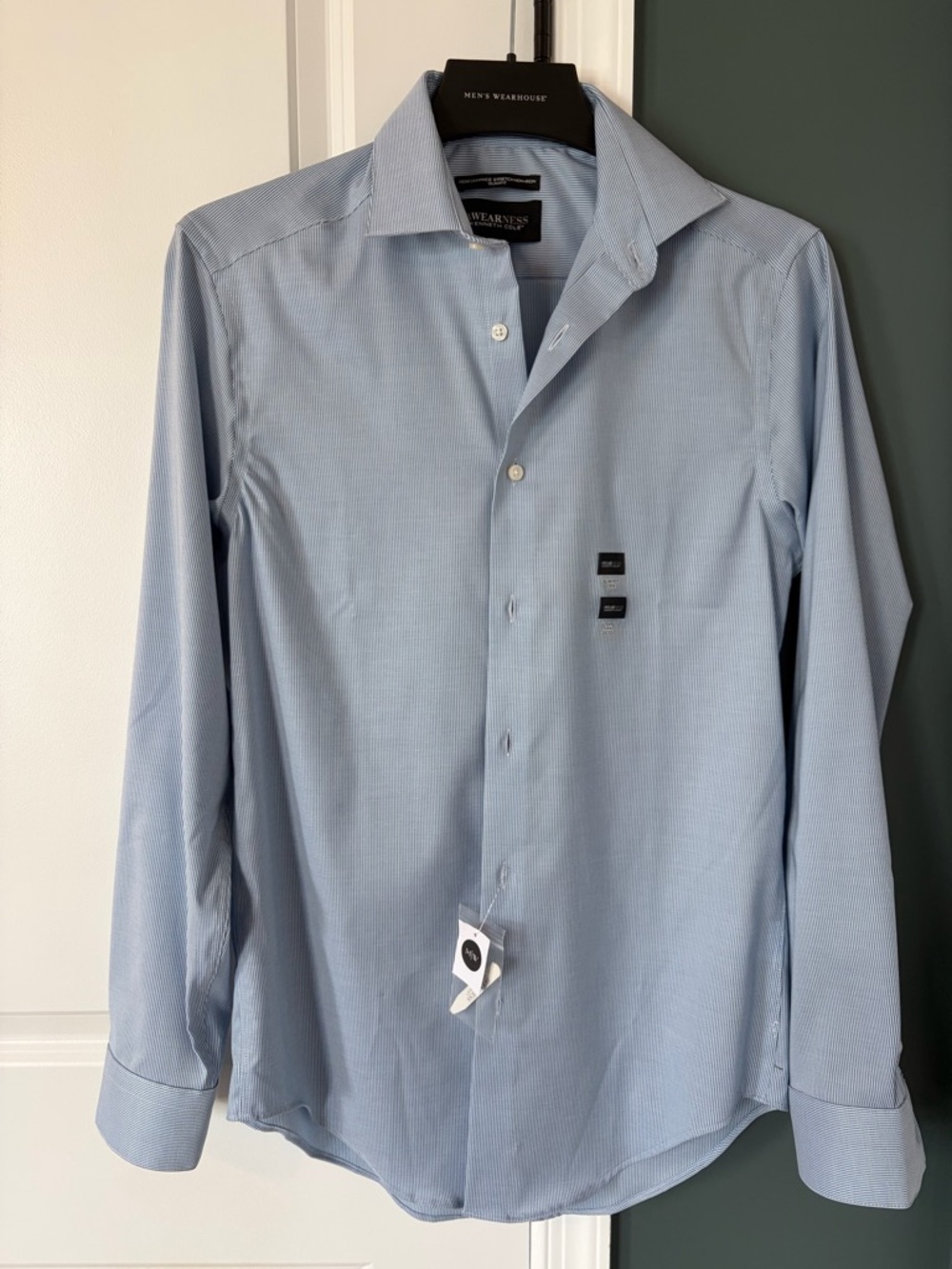 Kenneth Cole Light Blue Men's Dress Shirt